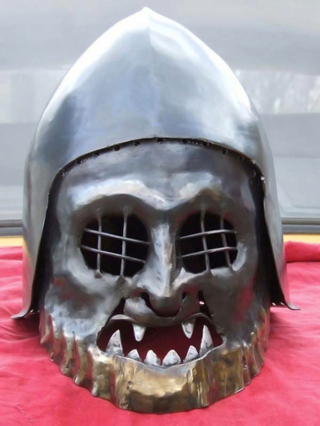 Illustration for article titled The Weirdest and Fiercest Helmets from the Age of Armored Combat